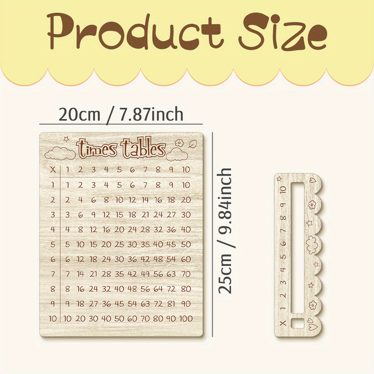 Lot de 12 grands dés en bois de 25 mm - D6 | Lot de dés de jeu en bois naturel D6 pour jeux de table, mathématiques, jeux de bord, fête