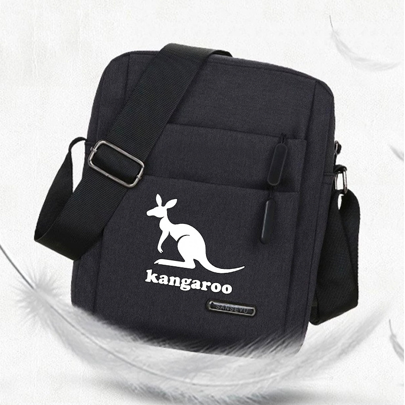 ☆DEINET☆ KANGAROO POCKET BAG IN COOL GRAY Gray Ghost 