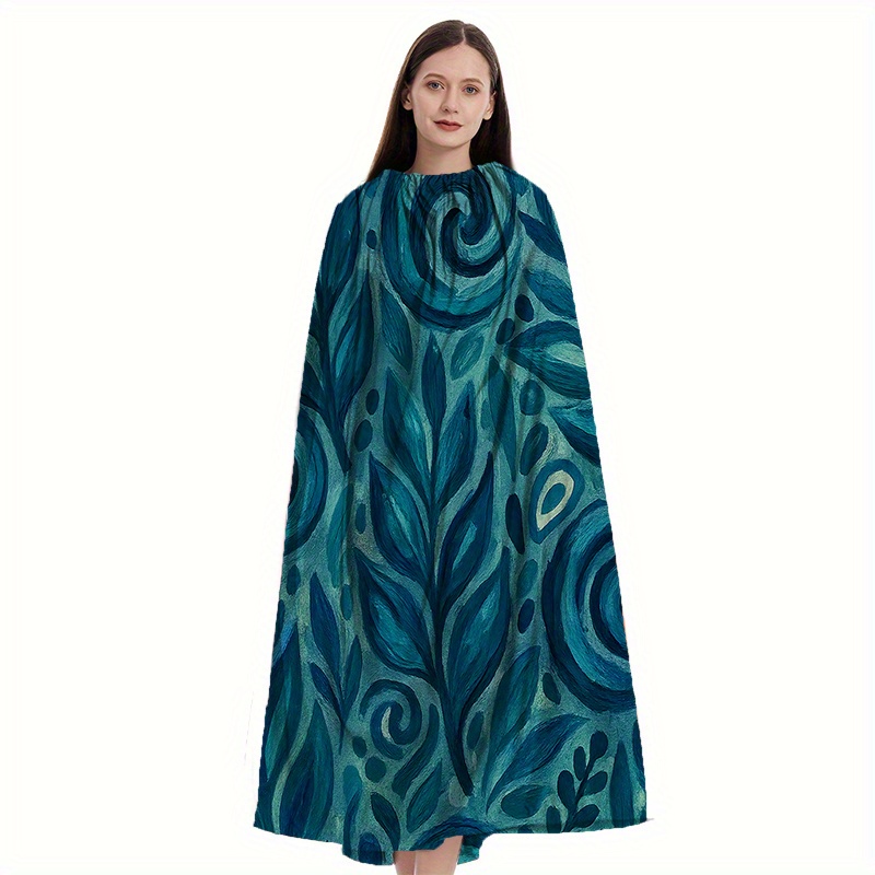 TEMU 1pc Couverture de Change Portable d'Extérieur à Séchage Rapide, Couverture de Plage Ajustable Épaisse pour Chambre, Manteau de Plage Insonorisé,