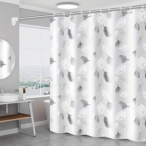 high-end duschvorhang für badezimmer, verdickter duschvorhang, badezimmer-trennwand-türvorhang, duschvorhang, duschabdeckung, duschraum-trennwand, geometrisch bedruckter duschvorhang