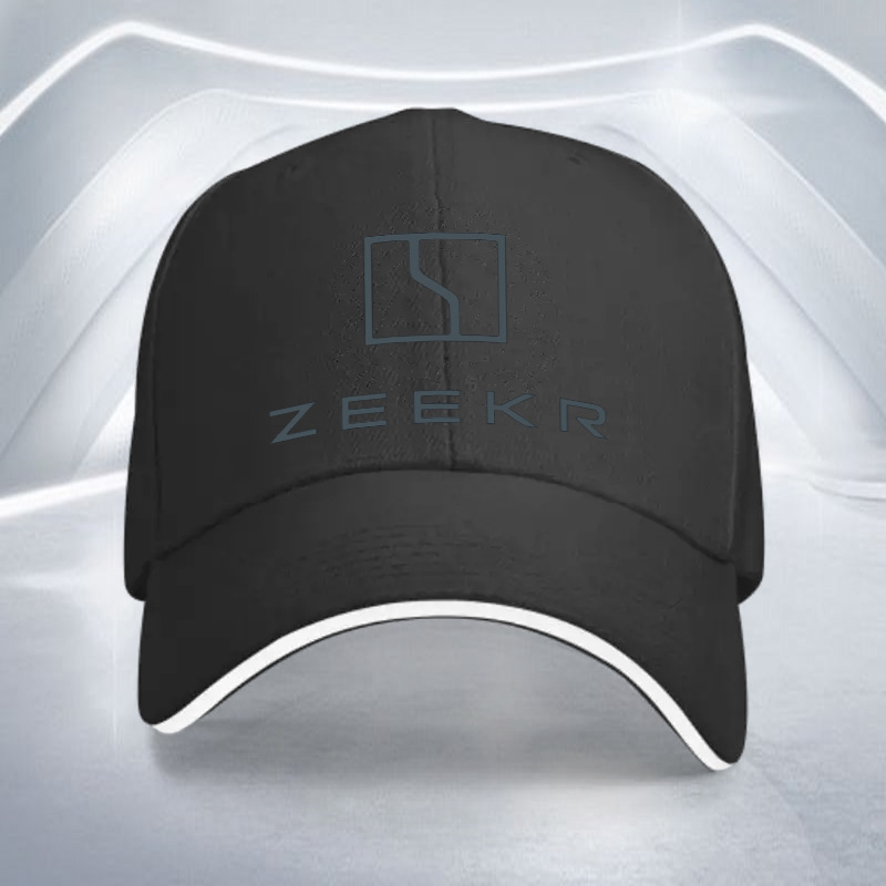 TEMU Adjustable Baseball Cap, High-performance Polyester Unisex Outdoor Hat With Trendy Geometric Print, Lightweight And Breathable For Sports,