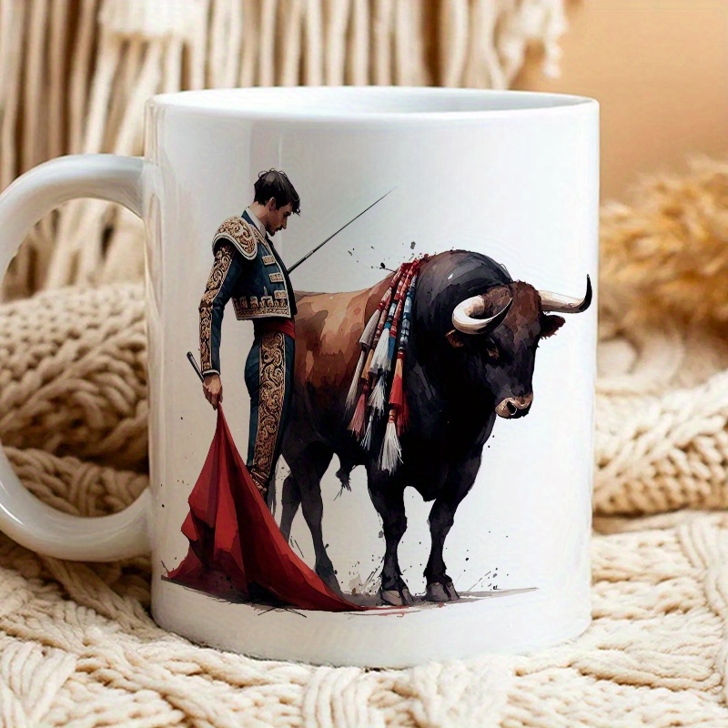 TEMU 1 , Taza de Cerámica Premium de 11 oz con Diseño , de de , Adecuada para Todas , Lavable a Máquina, Adecuada para Todas las Bebidas, Tazas