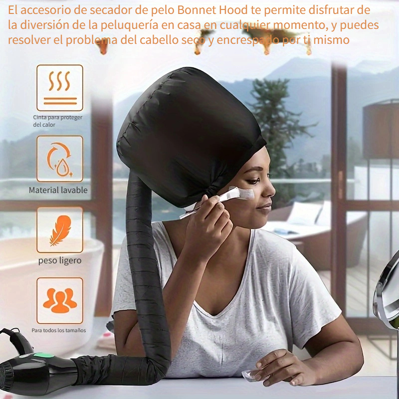 Secador Pelo De Capucha Secador De Pelo Con Capucha De Alta