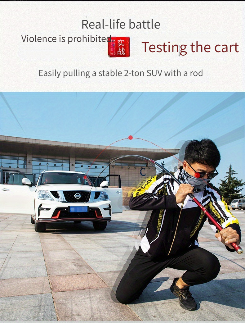 Weihai Chikui Fishing Rod, a Lightweight And Stiff Pole Suitable for Catching Crucian Carp And Big Fish in Black Pits.