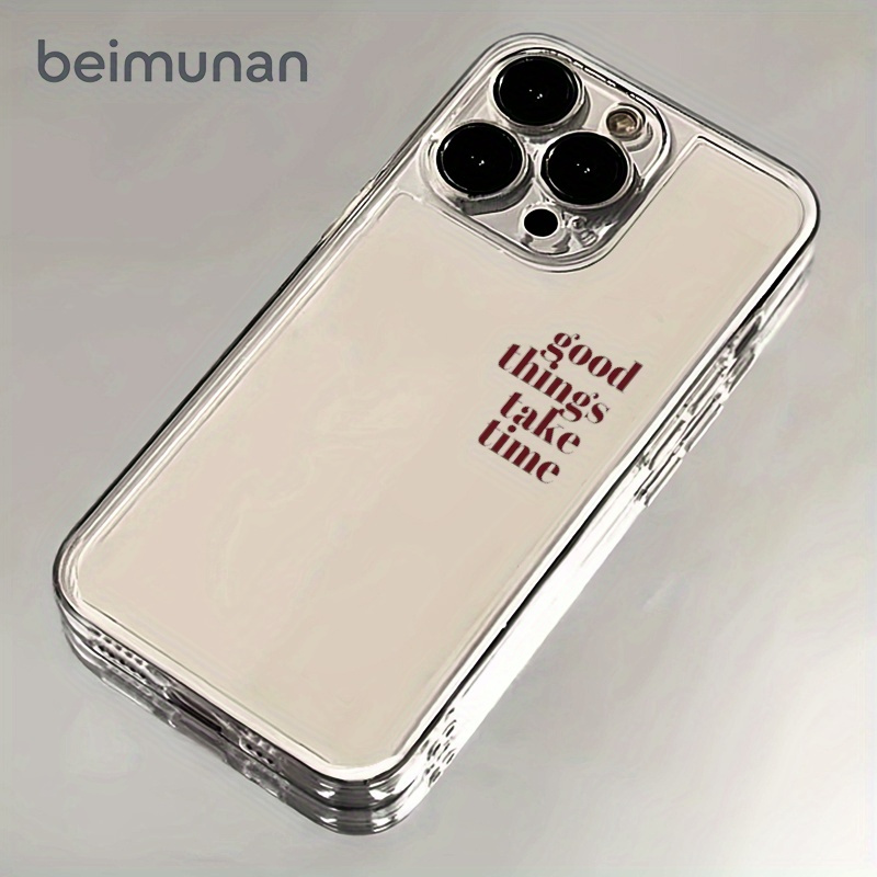 Phone Case: 1 " " Positive, Inspirational Printed Pattern Case, Suitable For Iphone 11-17 Pro Max, High- Drop-proof Phone Case, Perfect Gift For Birthdays/valentine's Day/couples