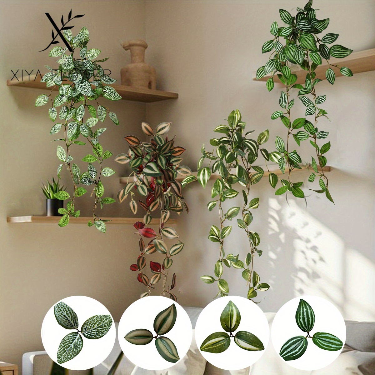 2 stck/satz knstliche weie pothos hngegras - Temu Germany