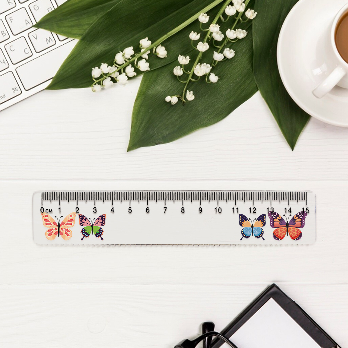 Personalized Plastic Ruler with Custom Name, Birthday Gift