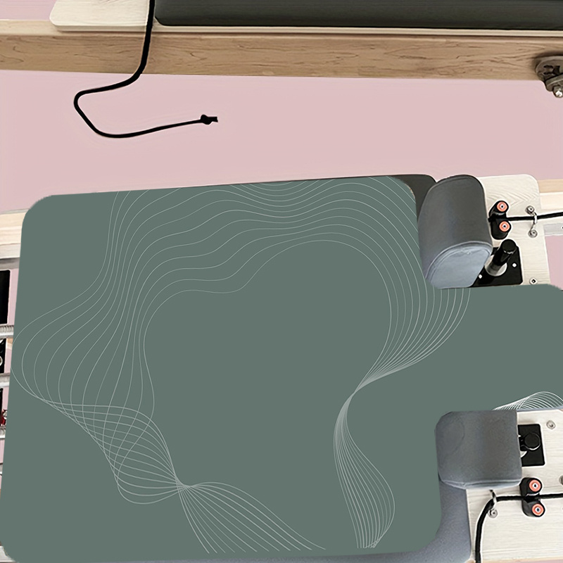 TEMU Un tapete de yoga Bed estampado, un tapete de Pilates mejorado con diseño absorbente de y antideslizante, un tapete protector para equipos,