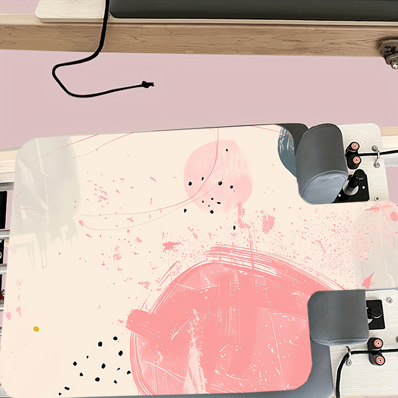 TEMU Tappetino da Pilates e Yoga Stampato, Tappetino Pilates Modificato con Design Antiscivolo e Assorbi-sudore, Tappetino Protettivo Antiscivolo per
