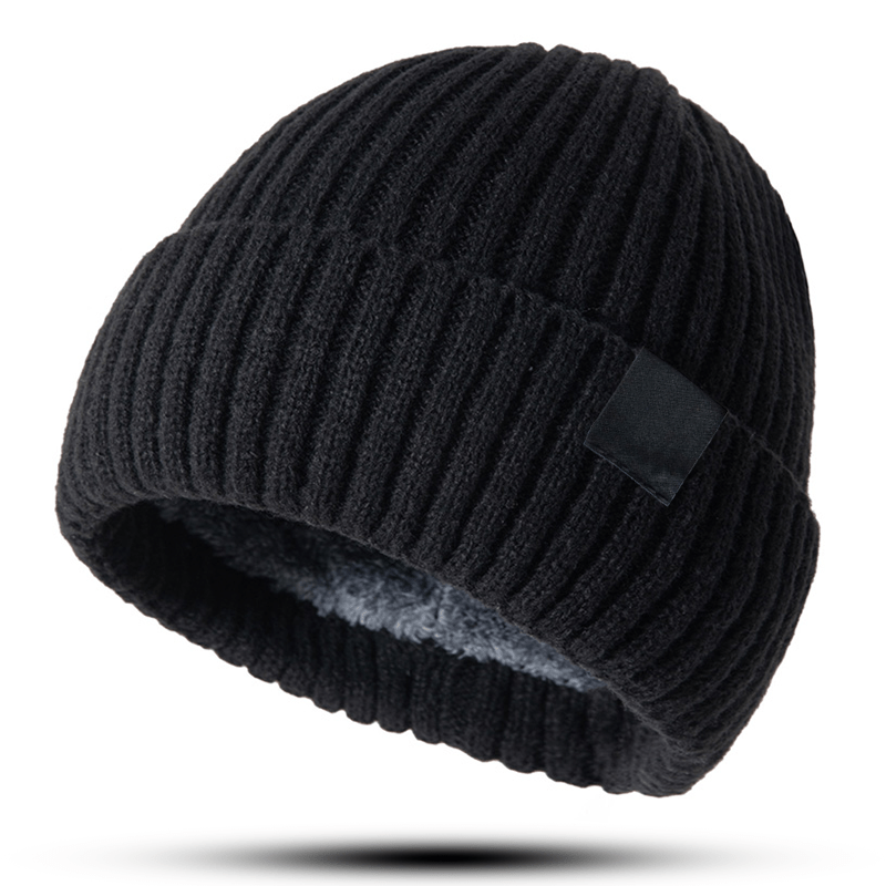 TEMU Unisex Blank Logo Hats For Autumn And Winter, Suitable For Outdoor Activities Like Skiing, Fishing, And Hiking. Beanies Are Warm, Thick, And