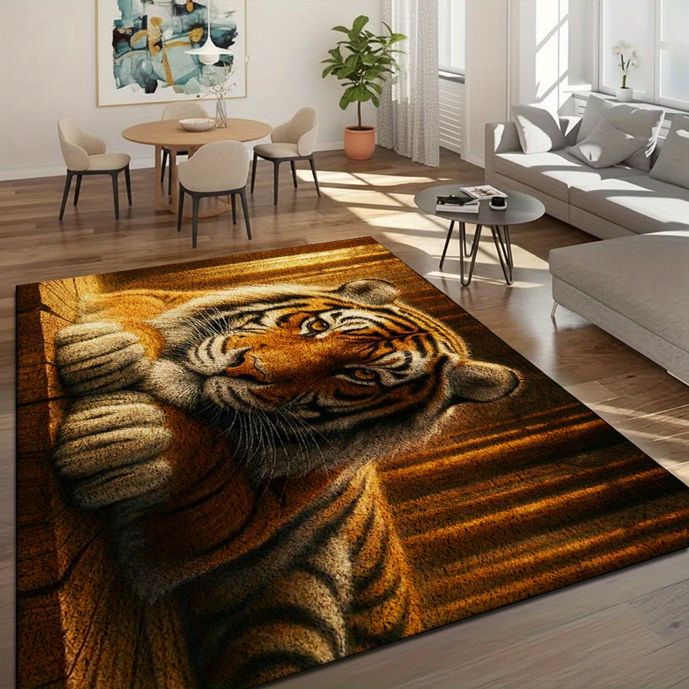 tiger carpet sold on Temu United States