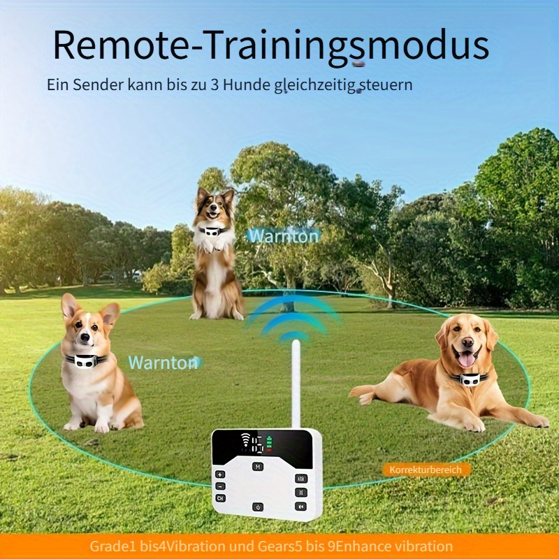 hundezaun vibration neu verbesserte kabellose hundezaun vibrationsversion 2 in 1