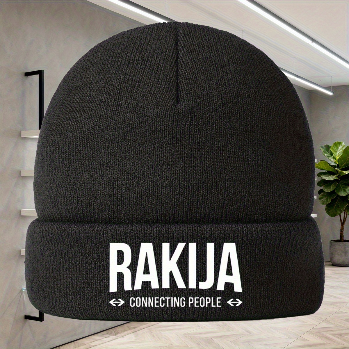 TEMU Rakija Retro Trucker-style Baseball With Print (rakija) - Unisex Outdoor & Streetwear Hat, Textile Fabric, Hand Washable, For, Festivals, Casual