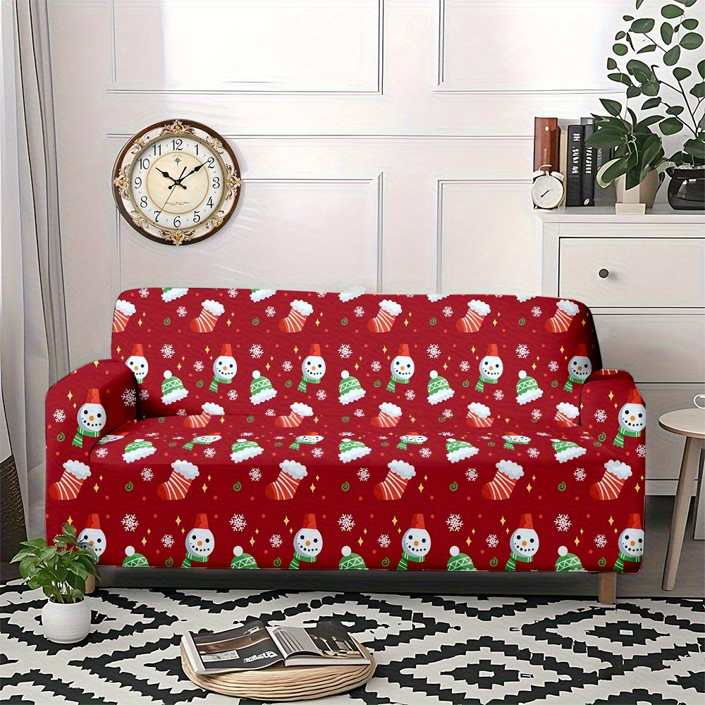 christmas couch covers sold on Temu United States