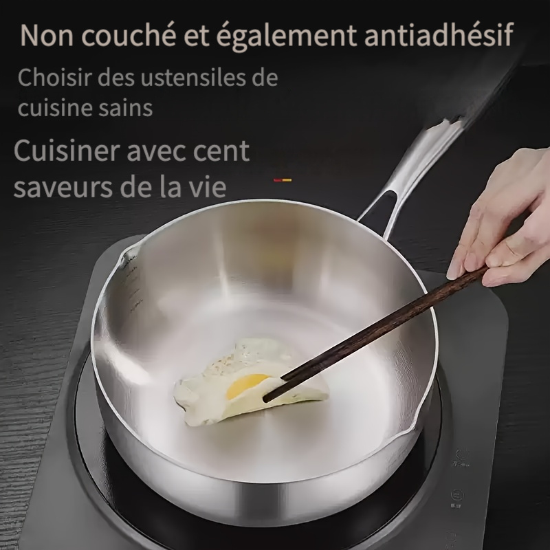 Set De Casseroles Et Poêles Miniatures En Acier Inoxydable – Jouet De Cuisine Éducatif Pour Enfants, 12 Pièces, Sac En Tissu Doré Inclus