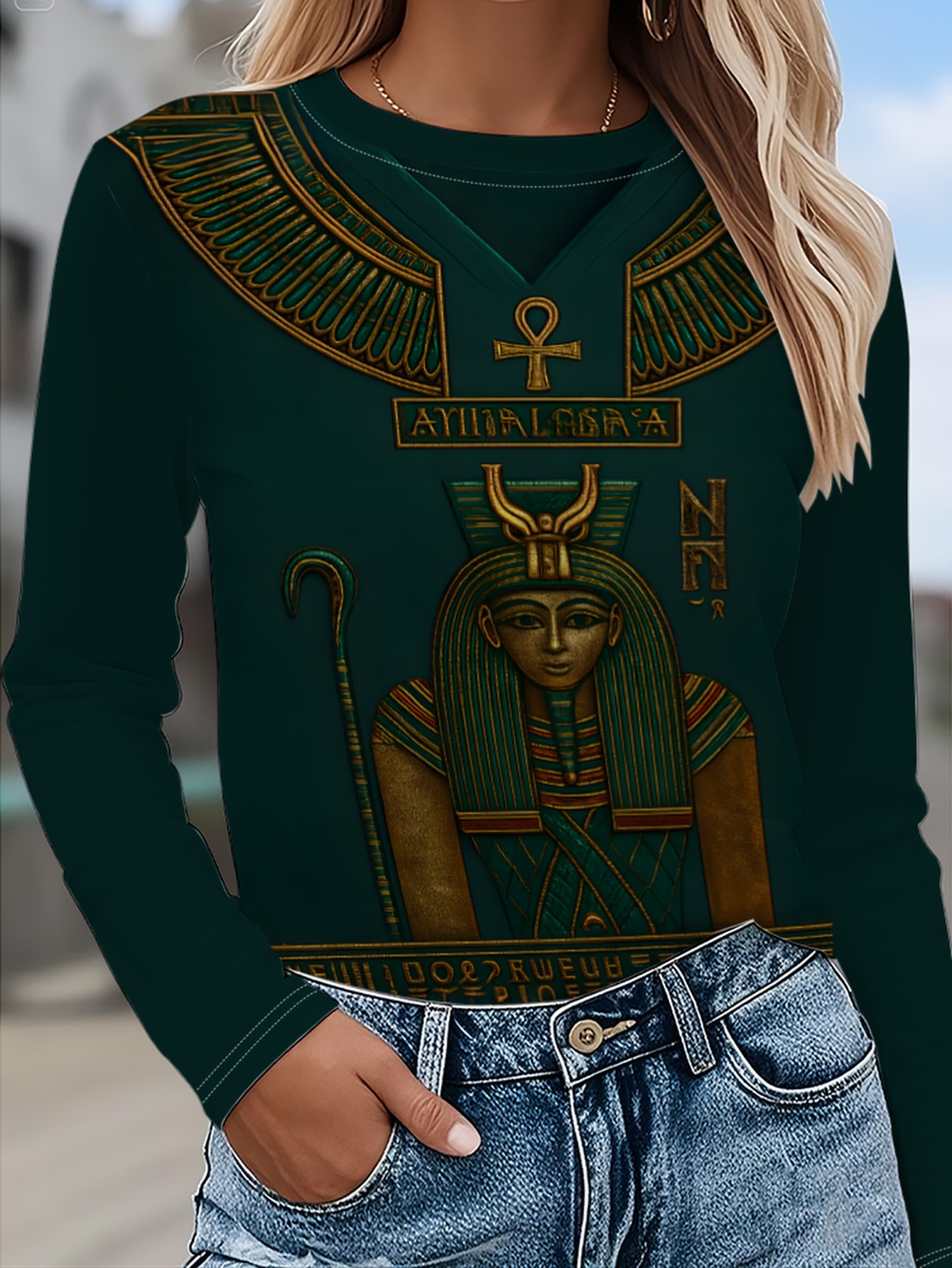 egyptian clothing sold on Temu Japan