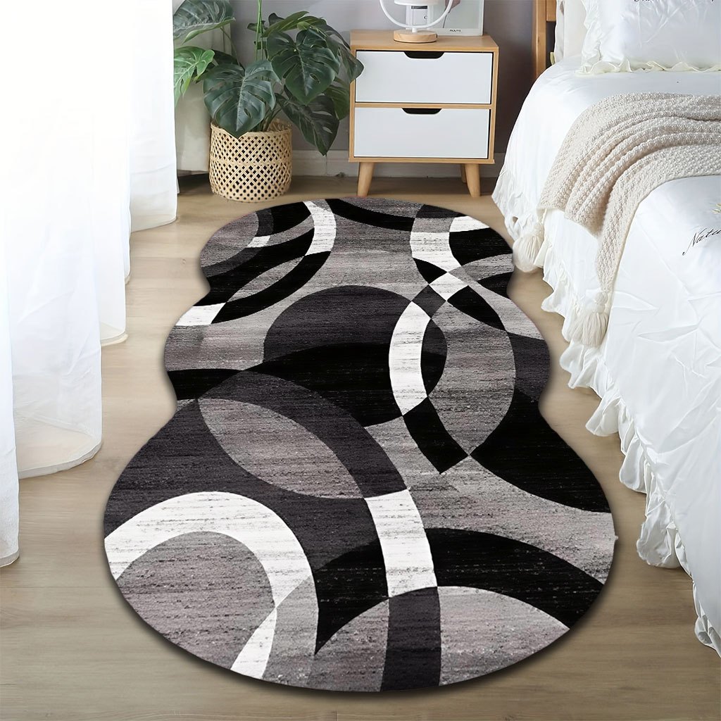 TEMU 1pc Of Carpet, Modern Minimalist , Comfortable And Non-slip, Machine Washable, Suitable For Indoor/room Use, For All : Spring, Summer, Autumn,
