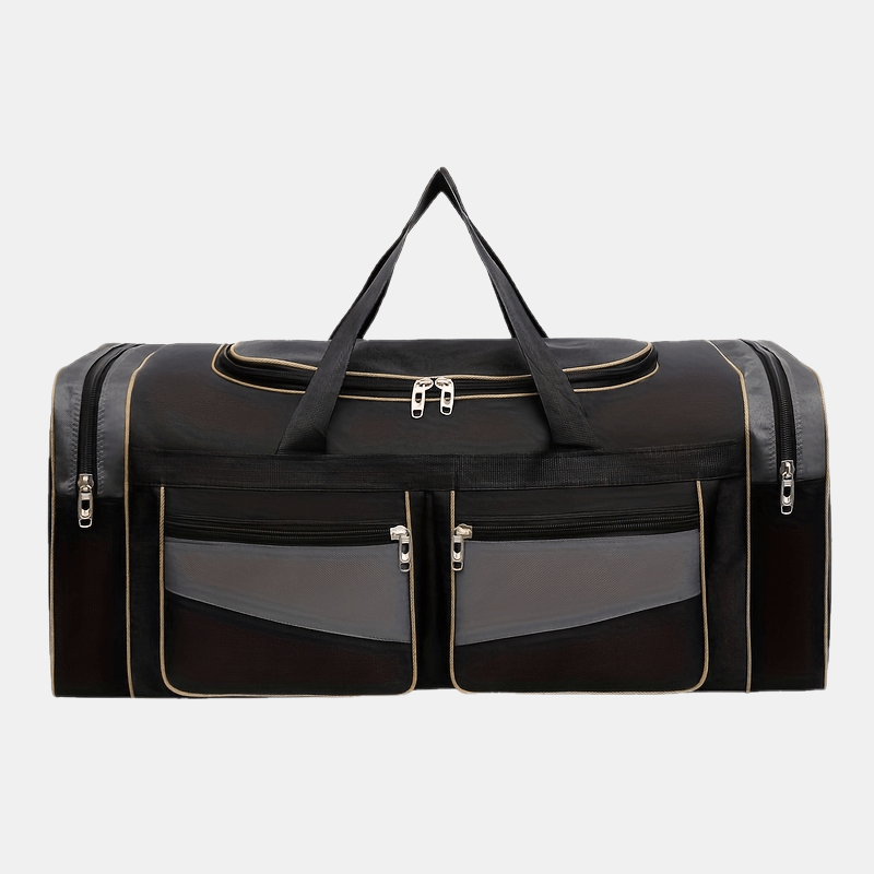 Large Capacity Foldable Travel Bag With Multiple Pockets