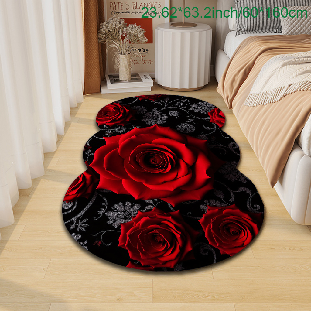 TEMU 1pc Carpet Suitable For Indoor/bedroom - Jumbo Non-slip With Non-slip Backing, Machine-washable Soft, Durable Carpet For Spaces, Fits