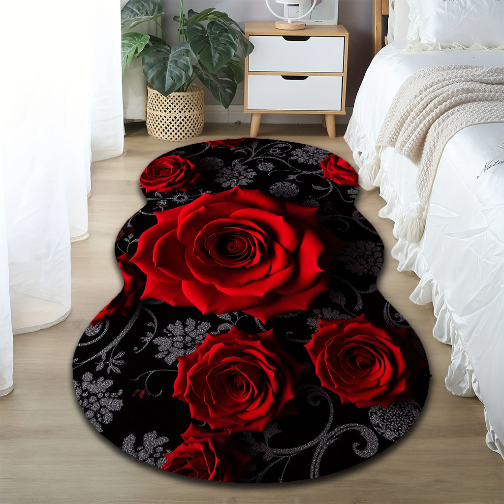 TEMU 1pc Carpet Suitable For Indoor/bedroom - Jumbo Non-slip With Non-slip Backing, Machine-washable Soft, Durable Carpet For Spaces, Fits