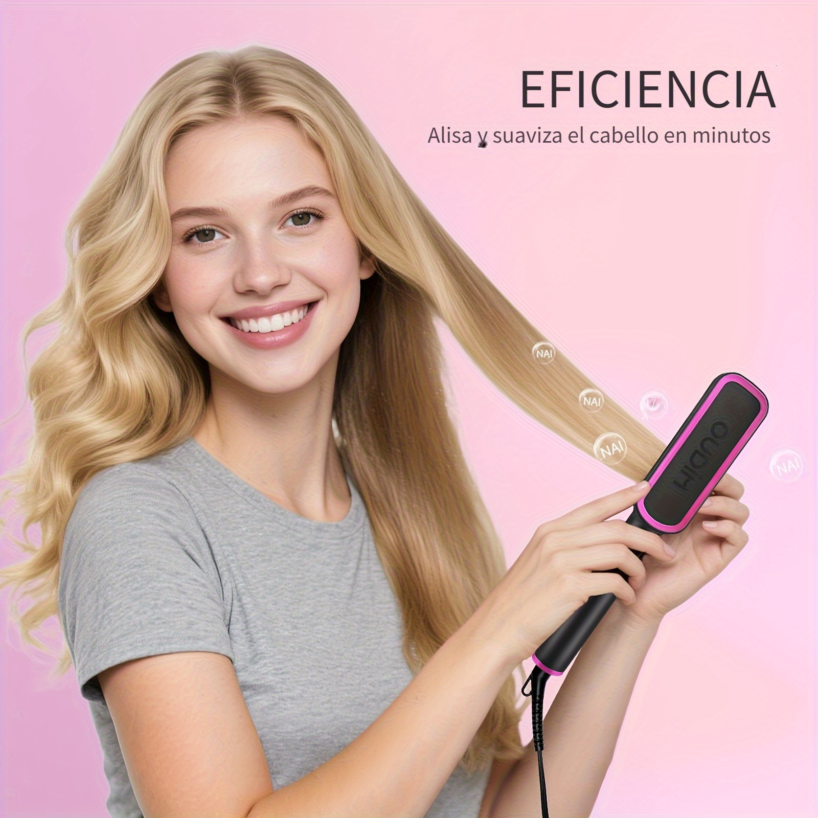 Peinado Como Usar La Plancha Sin DaÃ±ar El Cabello Cepillo Alisar