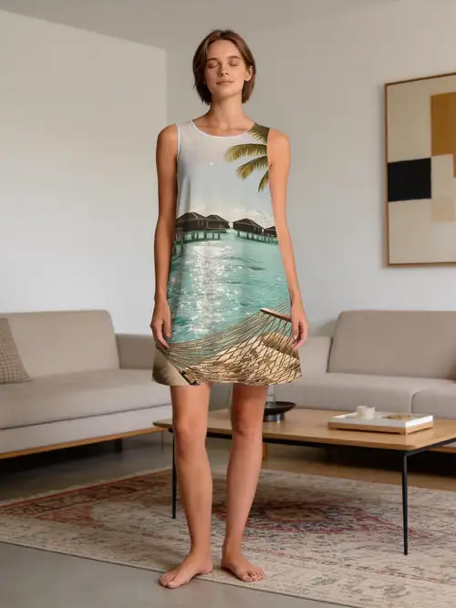 summer dresses design 2024 Women's Floral Print Cotton Dress Summer 2024