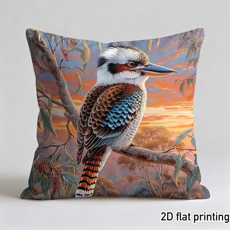 TEMU 1pc, On Branch Throw Pillow Coverdual-sided Throw Pillow Covers Suitable For Sofa And Chair Home Decoration, Excellent Items