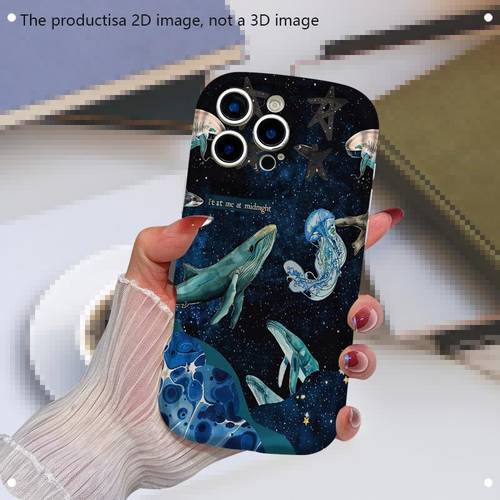 Phone Case - Stylish Phone Cases | Latest Starry Whale Phone Case Latest Popular Unisex Phone Cases | Cute Stylish Design, for Iphone And Samsung The Product Is a 2D Image, Not a 3D Image