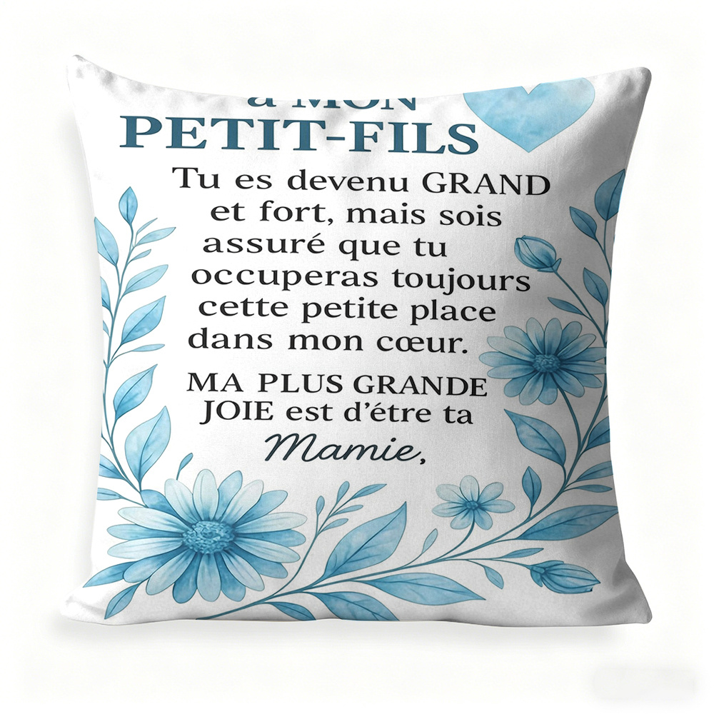 TEMU Oreiller One PieceTo Grandson Love pour lits et chaises longues, décoration d'intérieur (impression , rembourrage)