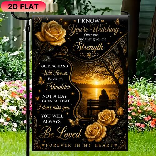 2d flat 2d flat garden flag 1pc of durable polyester decorating gardens lawns patios homes outdoors and suitable for celebrations flagpole not included 2d flat