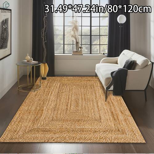 1pc solid color reversible woven texture velvet 850g m printed rug mat suitable for hallway rug mat suitable for entrance hallway kitchen bathroom bedroom living room office camping indoor game room study rug mat indoor outdoor rug mat