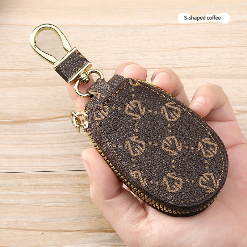 TEMU Bolsa para llaves de coche estilo retro, mini bolsa para llaves de , bolsa de almacenamiento multifuncional de estilo fácil