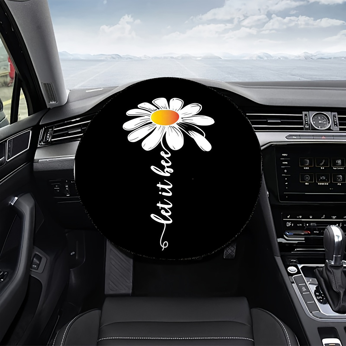 TEMU 1 pièce Pare-soleil de volant Daisy Be 5.22HQD-390