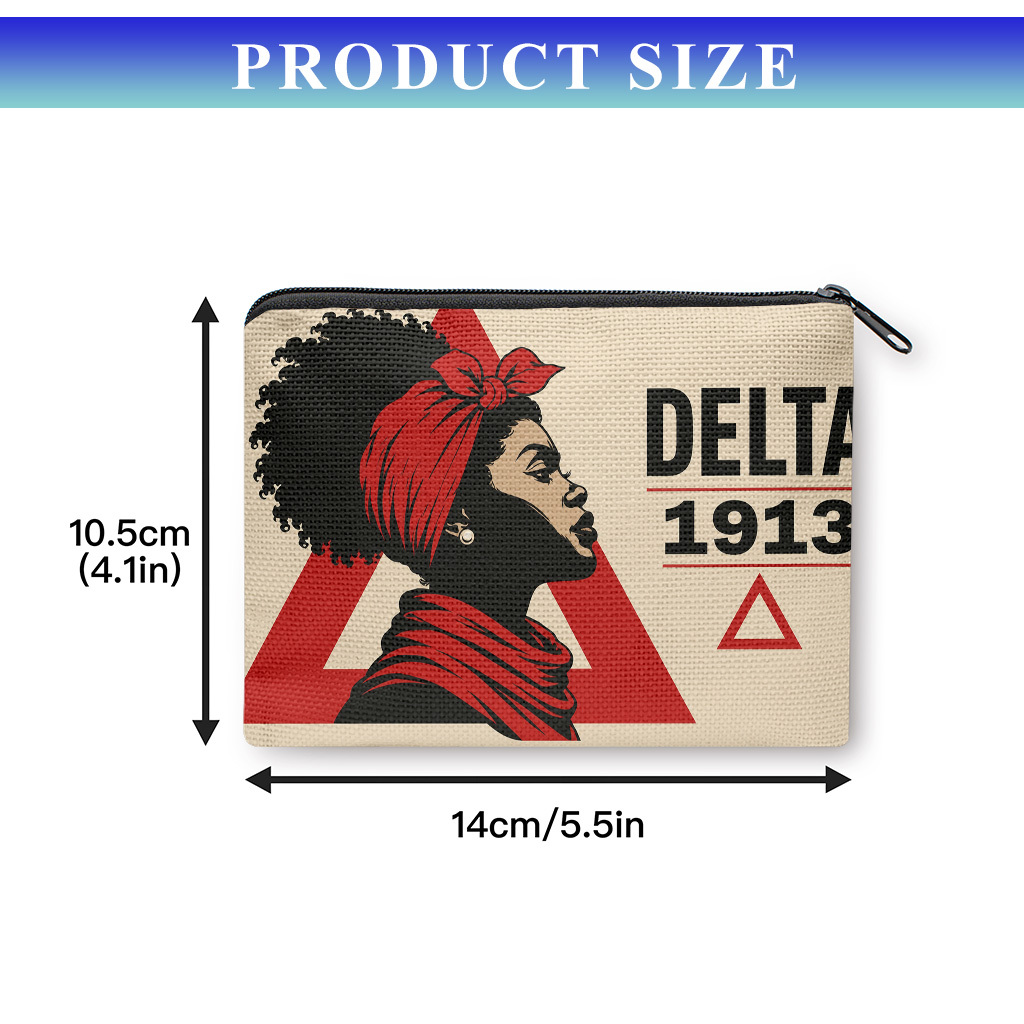 TEMU Coin Purse, Art Design Coin Purse, Zipper Closure, Small Portable , Cash, Keys, Cards, Earphone, And Small Essentials Storage Bag, Handy Card