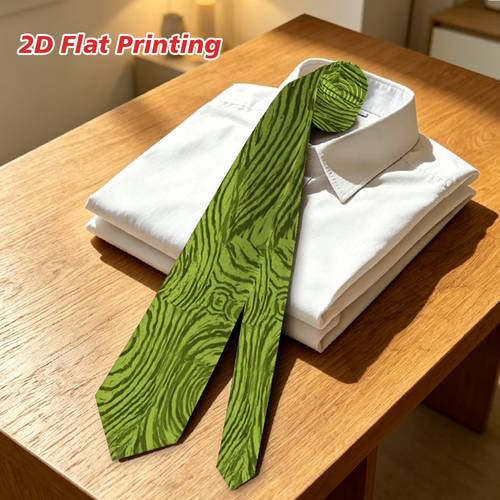 stampa piatta 2d, 1 pz con stampa a linee astratte a verde, adatta per matrimoni, uso o lavoro, piatta 2d