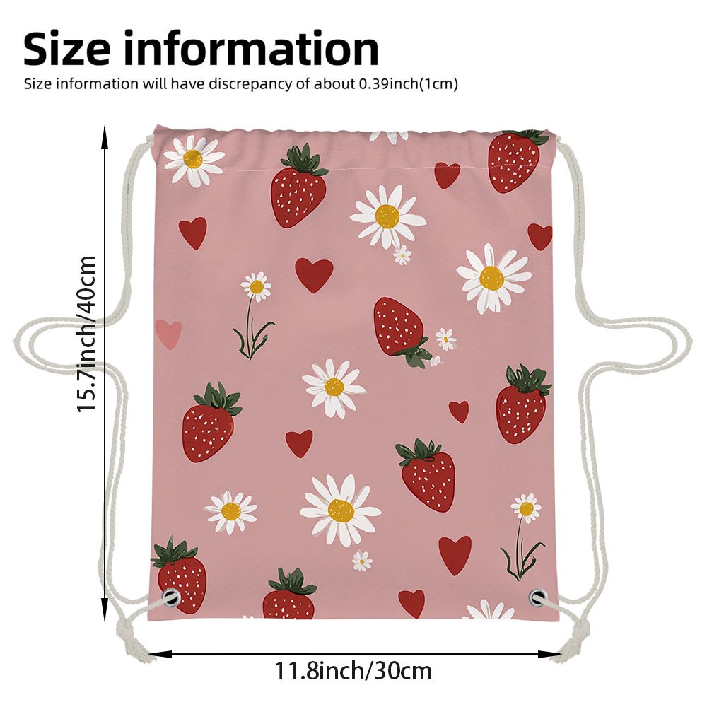 TEMU Borsa fitness 2D piatta con coulisse, 1 pezzo, con stampa di Valentino, realizzata in poliestere. Ottima per palestra, viaggio e relax. borsa