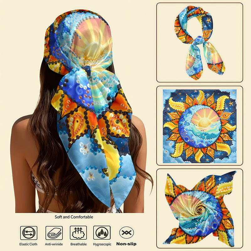 boho bandana sold on Temu United States display picture 2