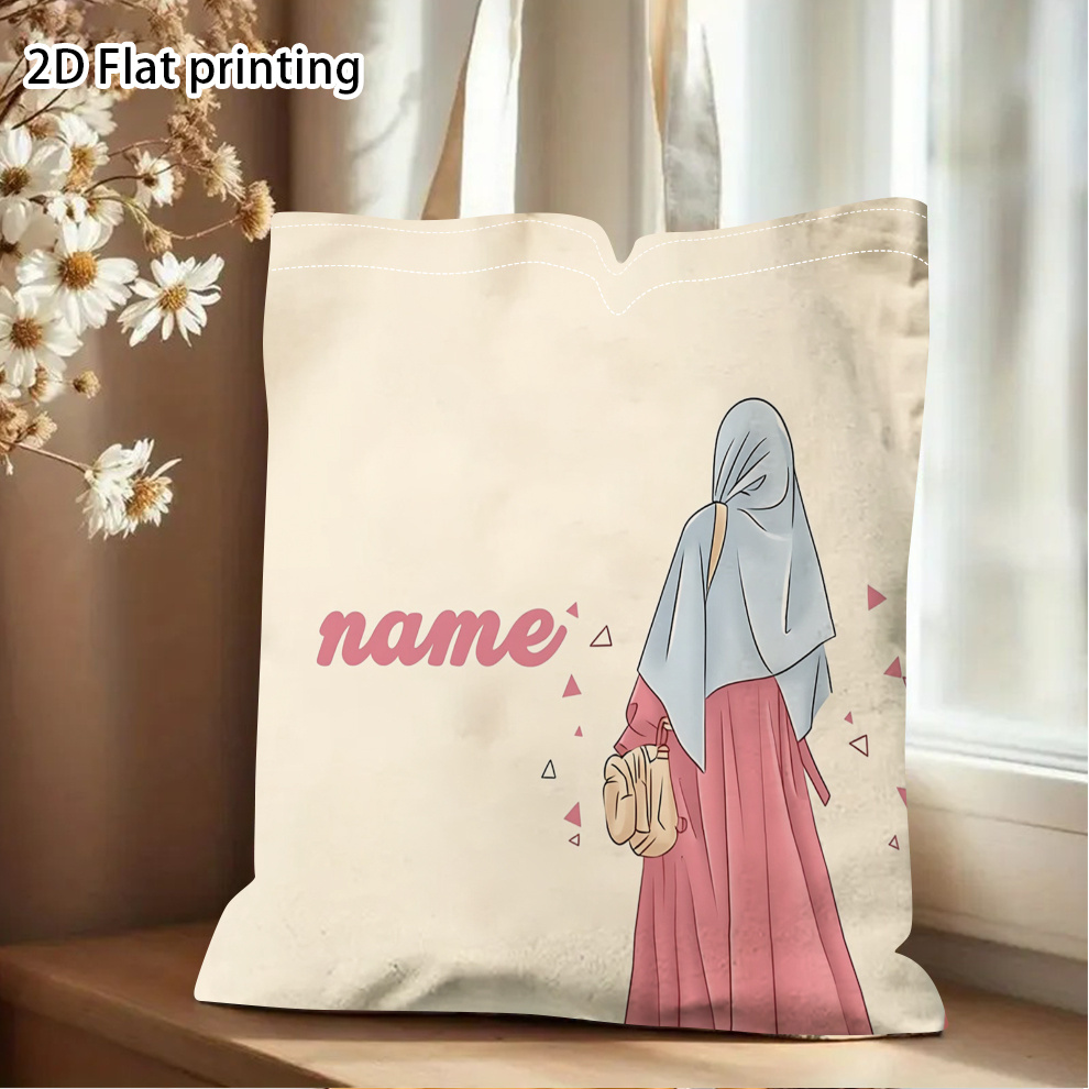 TEMU Personalisierte Namens-/Text-Tragetasche, personalisierte Reise-Tragetasche, leichtgewichtig mit individuellem Namen, perfektes Geschenk für