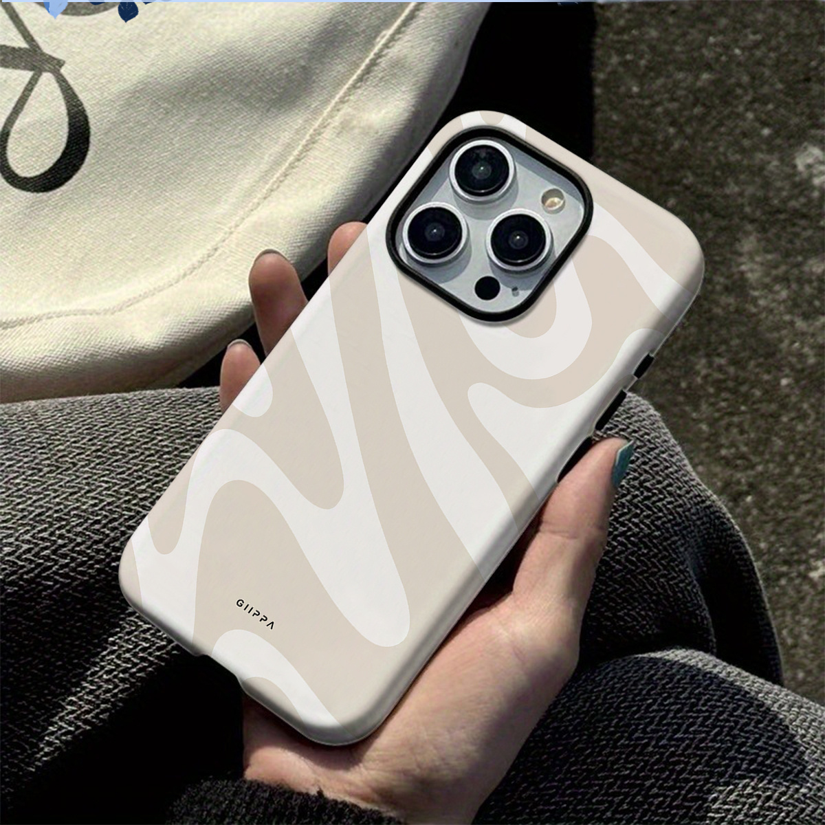 TEMU Phone Case - 2d Flat Pattern Phone Case, Suitable For Iphone 17/17air/16/15/14/13/12/11/7/8/plus/pro//mini/ Xr X/xs All-inclusive Phone Cover,