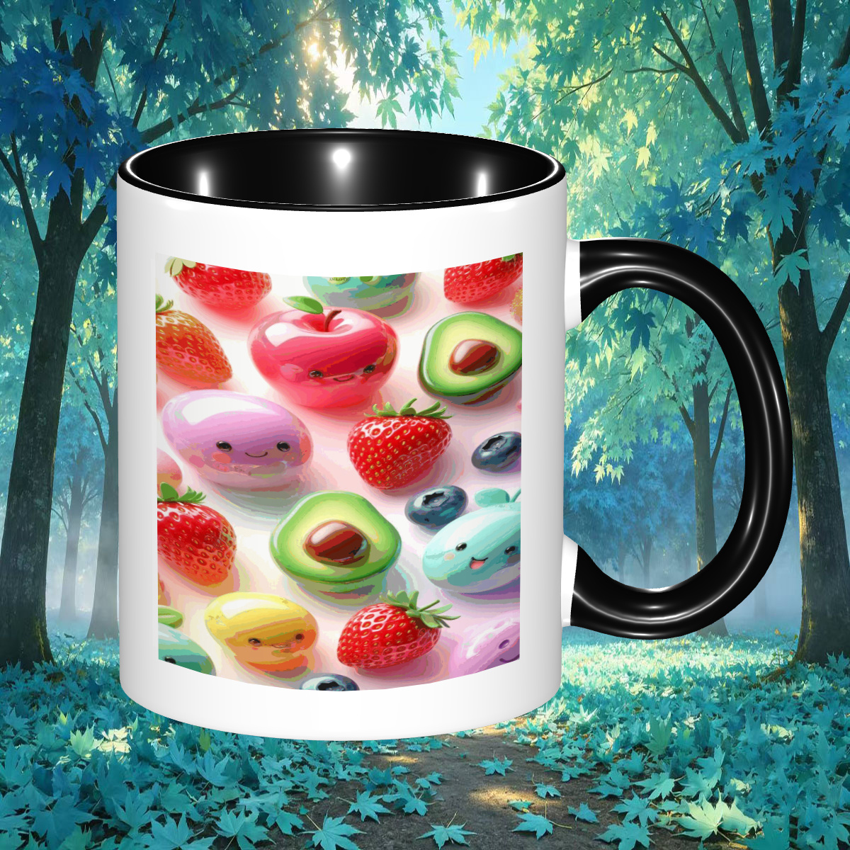 6 month anniversary coffee mug Cac-tus - Personalized 6 Month Anniversary gift For Him or Her - Custom Mug main image 0