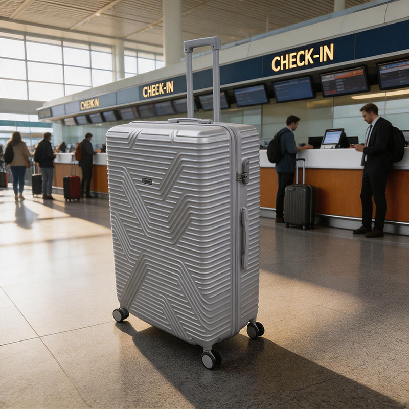 Lightweight Expandable Business Travel Suitcase with Spinner Wheels