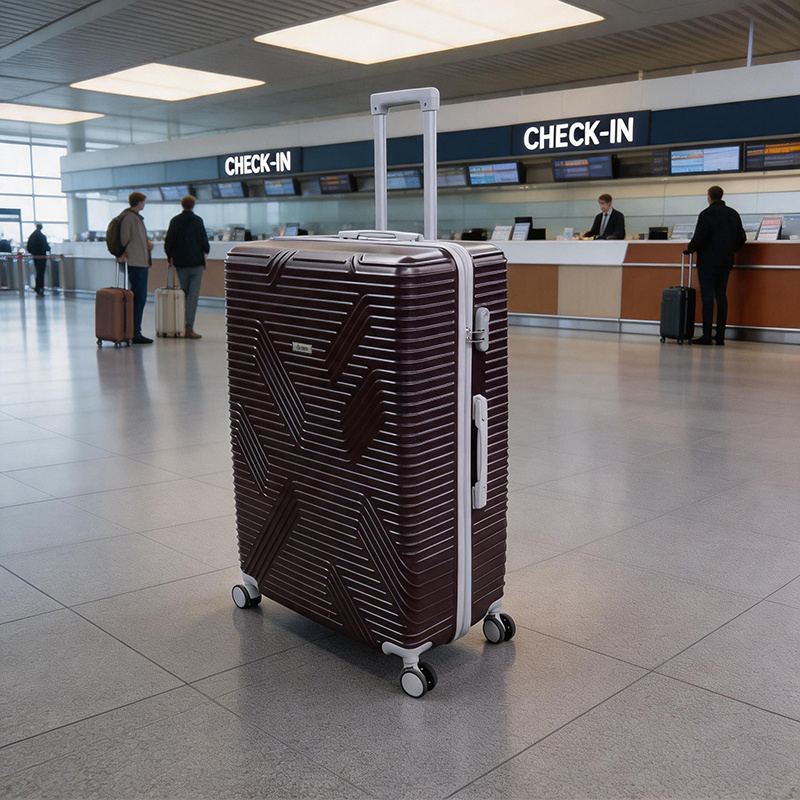 Lightweight Expandable Business Travel Suitcase with Spinner Wheels