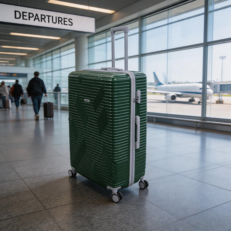 Lightweight Expandable Business Travel Suitcase with Spinner Wheels