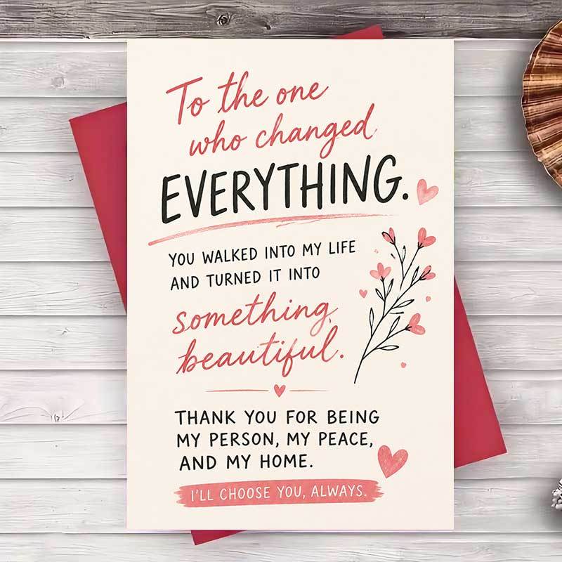 TEMU 1 Envelope And 1 Greeting Cardromantic Greeting Card For Boyfriend Girlfriend Husband Wife Anniversary Or Valentines Day Love Note For Special