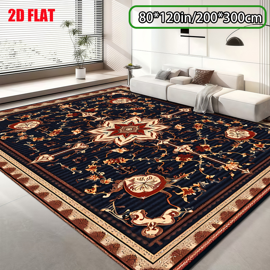 large oriental rug sold on Temu United States