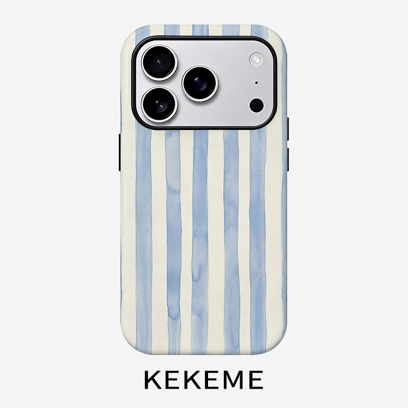 TEMU Coque de téléphone : Coque à motif aquarelle à l'encre, Housse de luxe avec impression de film, Coque de intégrale antichoc pour femmes et