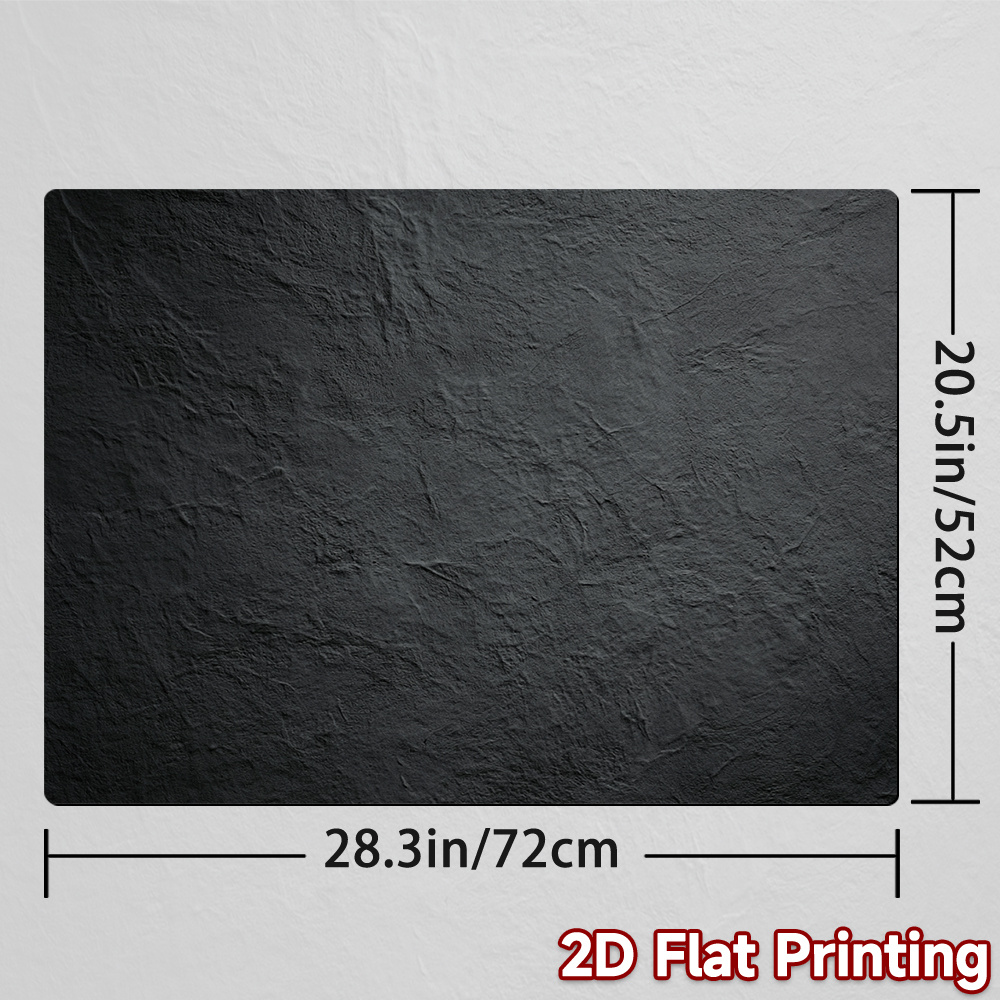 TEMU 1pc, 2d Flat Printing, Kitchen Stove Cover Dark Rough Surface, Polyester, For Easy To Clean, Suitable For Kitchens, Washing Machines, Dryers,