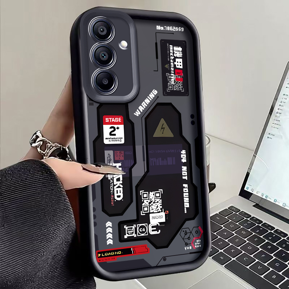 TEMU Phone Case: Fashion Printed Pattern Phone Case For Galaxy Series All Models Shockproof Soft Tpu Cover