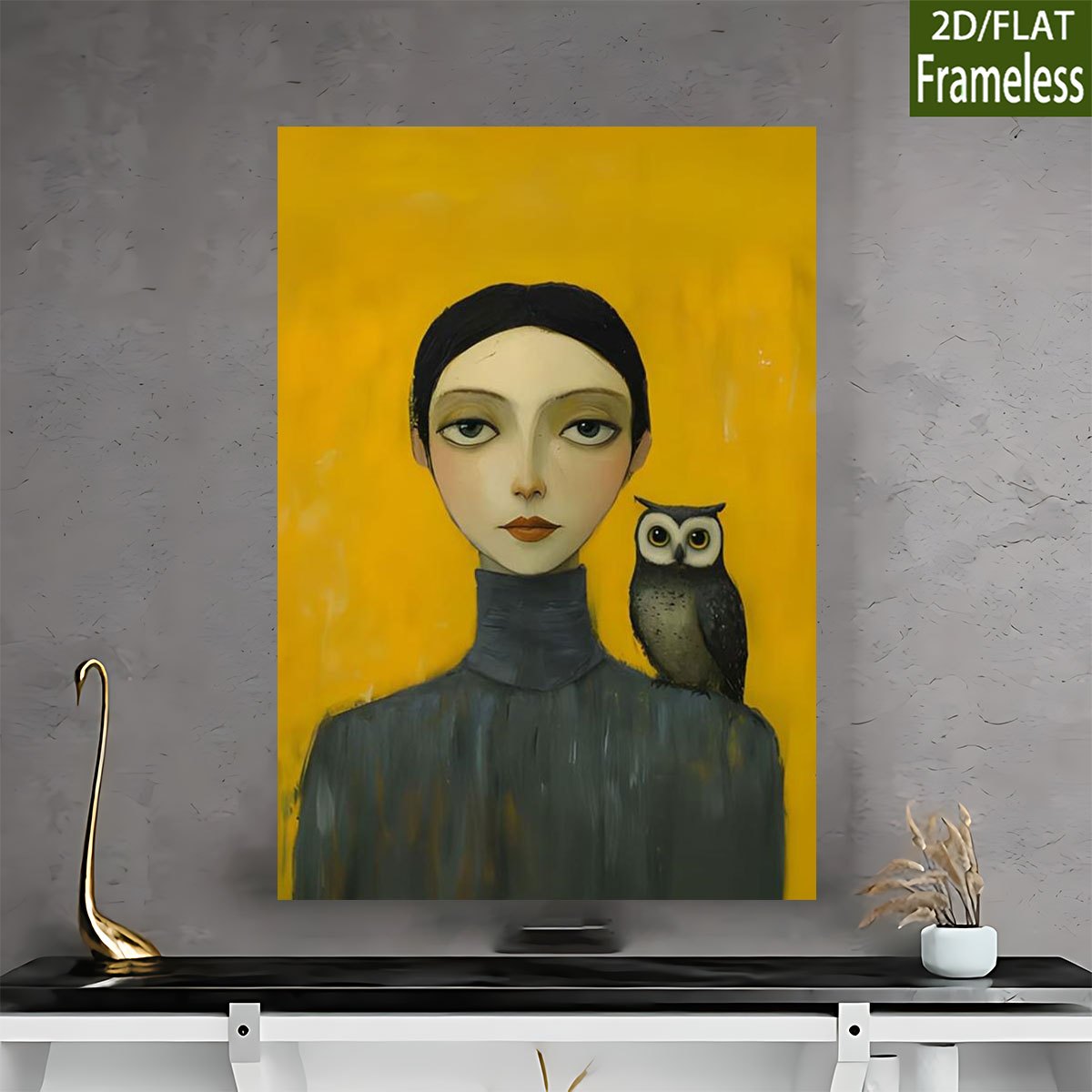imagen del artículo pintura en   2d  , sin  , 1 pieza, 20x30cm 30x40cm 40x60cm 50x70cm 60x80cm 60x90cm 80x120cm,    , niña y  , pintura al óleo decorativa, ideal para el hogar, dormitorio, cocina,  , baño, hotel, cafetería