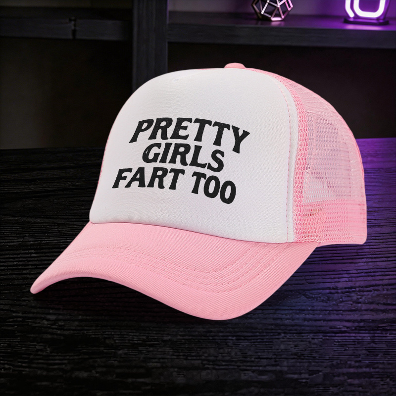 TEMU 1pc, " Fart Too" Adjustable Sponge-pieced Baseball , Lightweight Printed Women's Hat, " Fart Too" Men's Trendy , An Ideal Gift For Weddings,